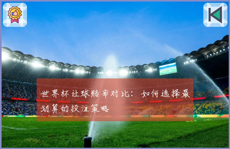 世界杯让球赔率对比：如何选择最划算的投注策略